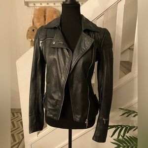 Danier Leather Coat 3XS